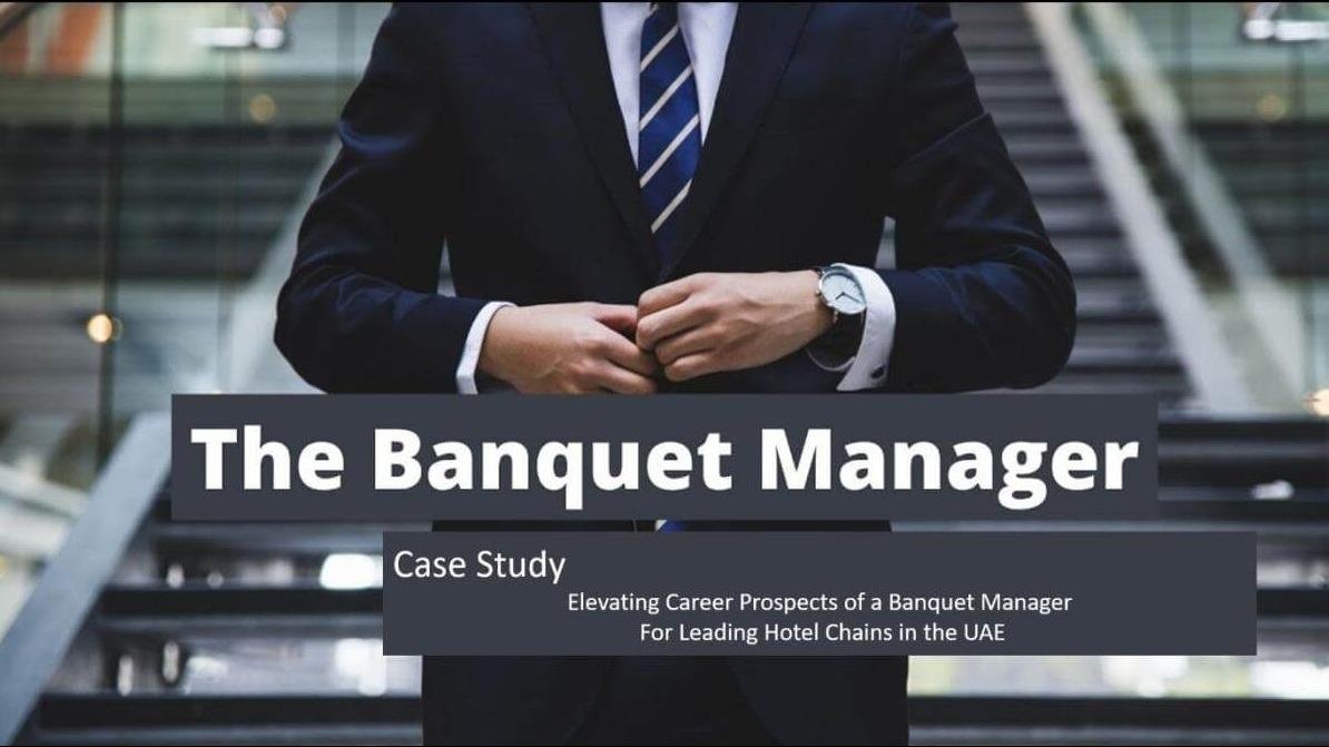 Elevating Career Prospects for a Banquet Manager with CV Designer for the United States